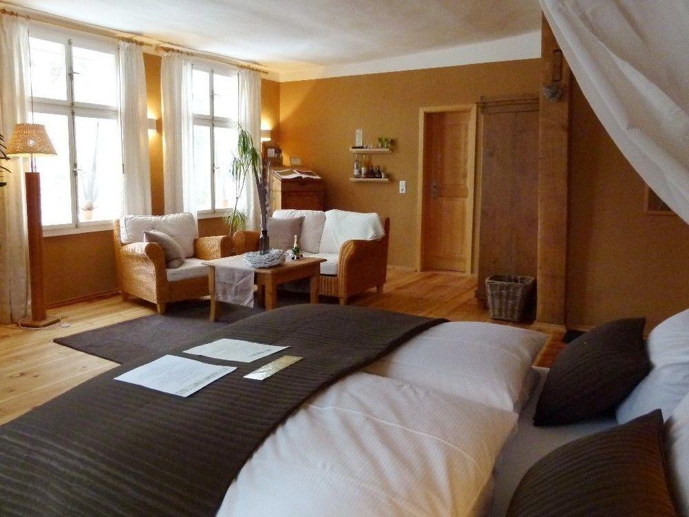 Hôtel Gutshof Woldzegarten Extérieur photo