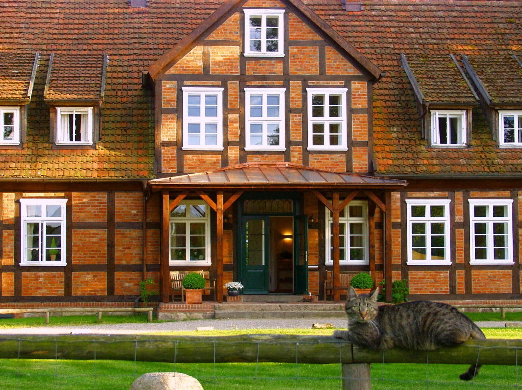 Hôtel Gutshof Woldzegarten Extérieur photo